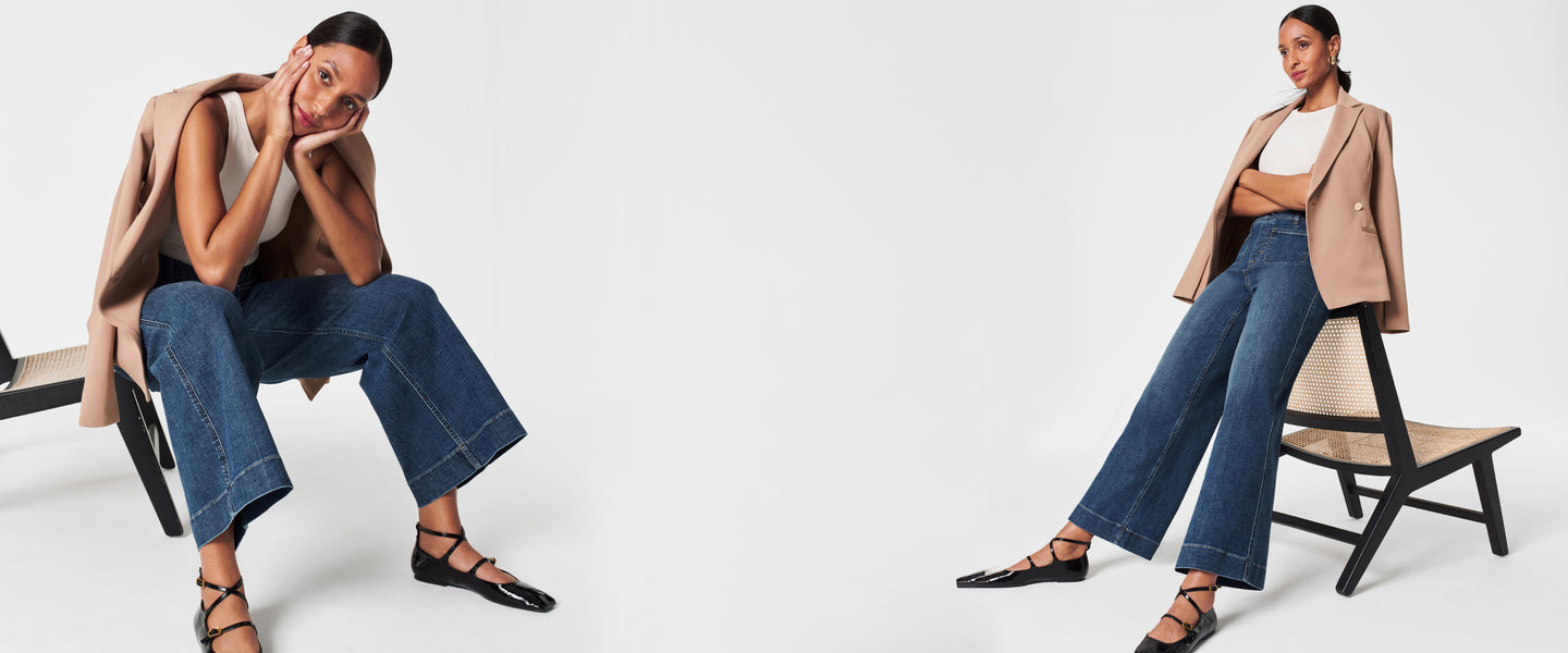 Introducing the first shaping pants that actually look good. Meet