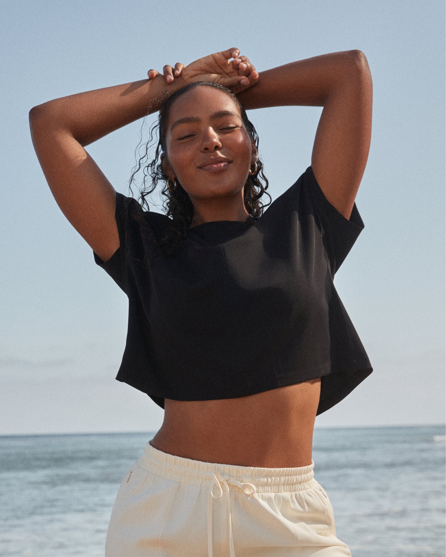 spanx crop top