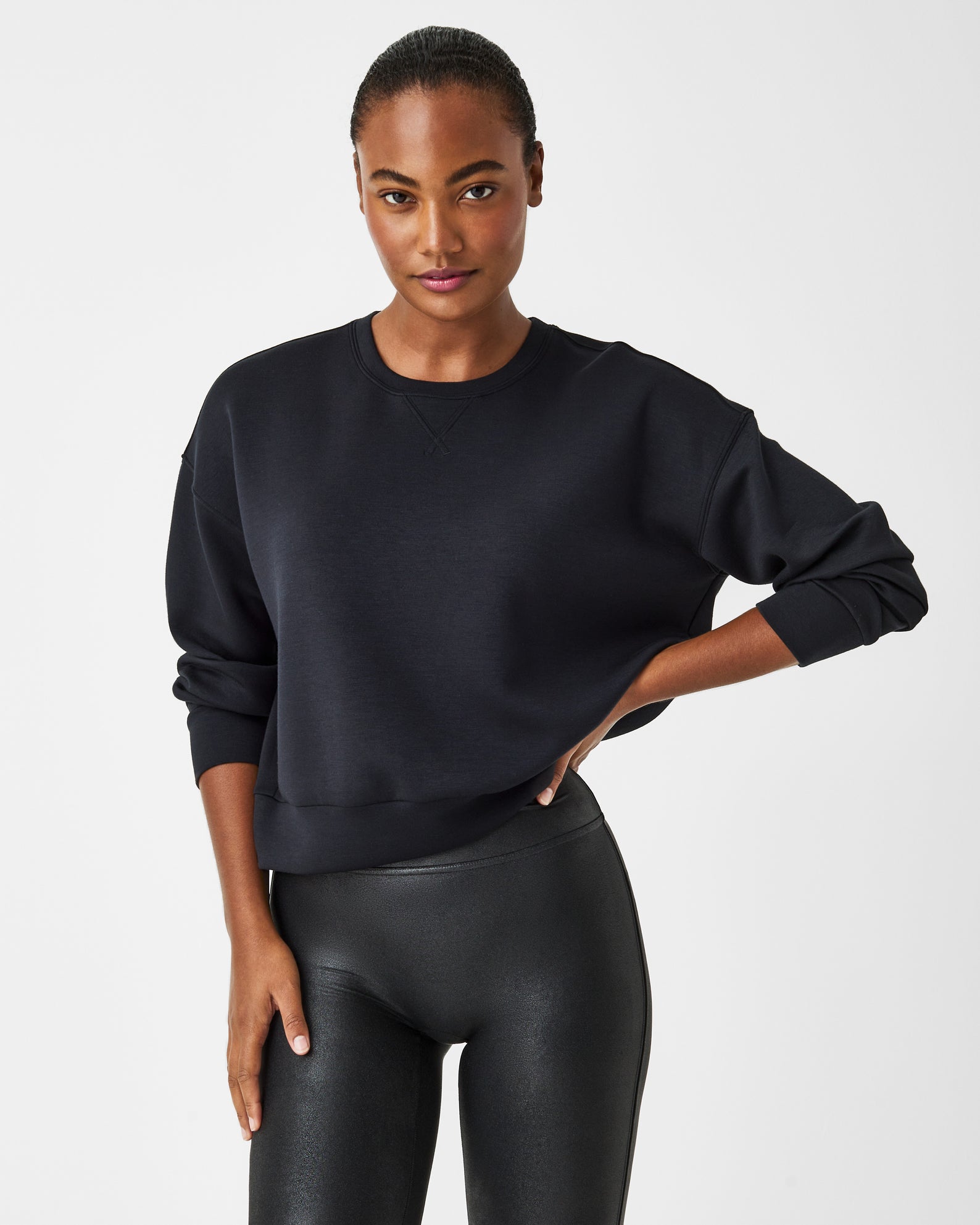 Spanx air essentials crew sweatshirt