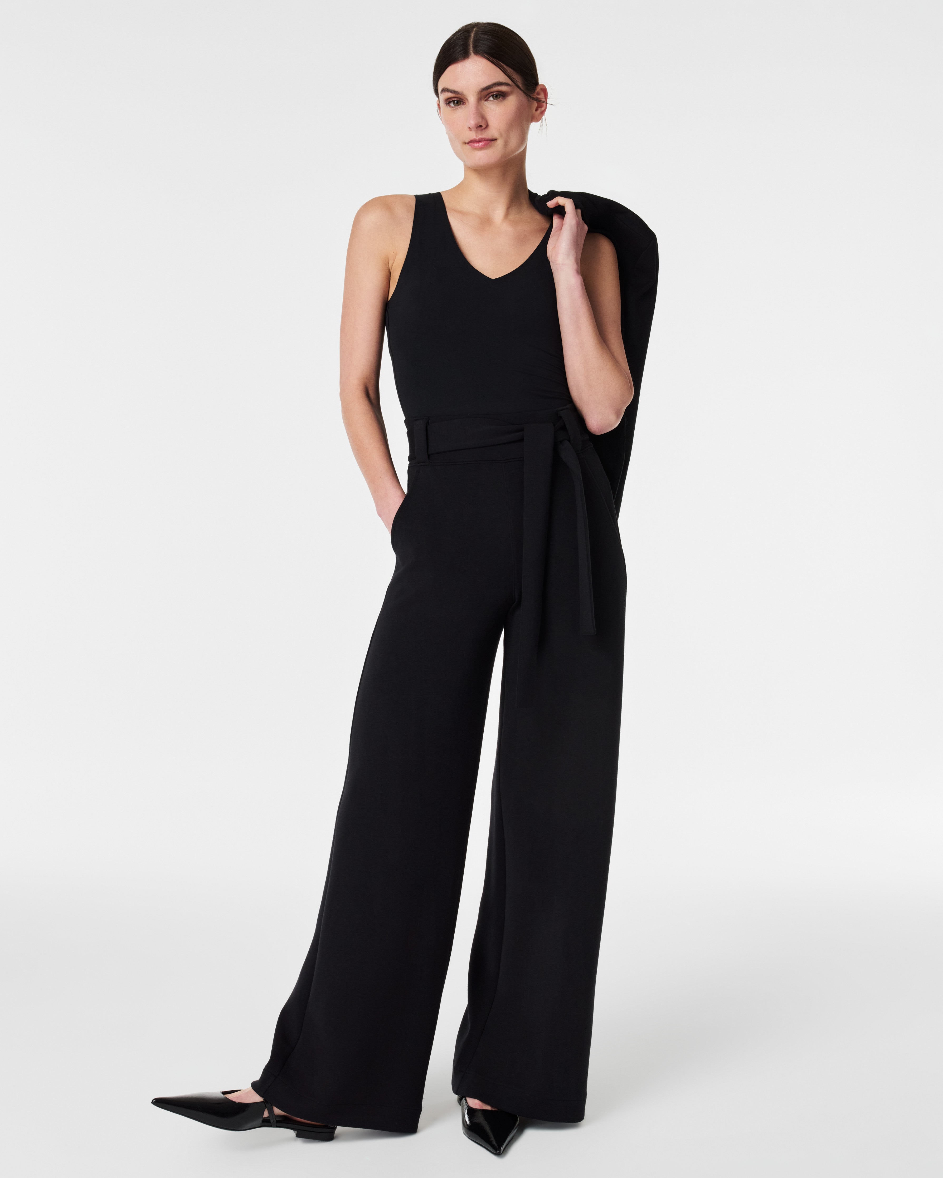 AirEssentials Tie-Waist Wide-Leg Pant – Spanx