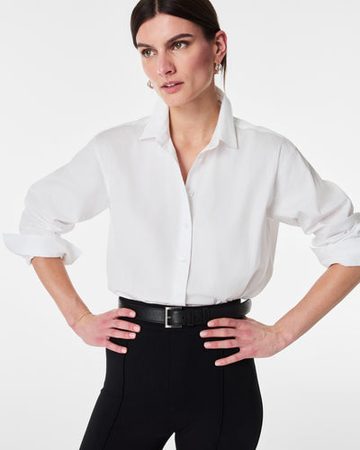  SPANX® Poplin Oversized Button Down