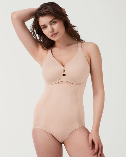 NEW Spanx Oncore High Waist Mid Thigh Shaper in Soft Nude [SZ