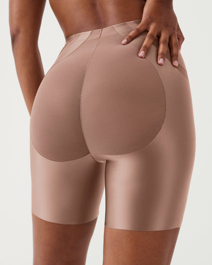 Women Butt Lifter Padded Pants Hip Lift Underwear Shorts Shapewear Tummy  Control Knickers Body Shaper,Beige-1X
