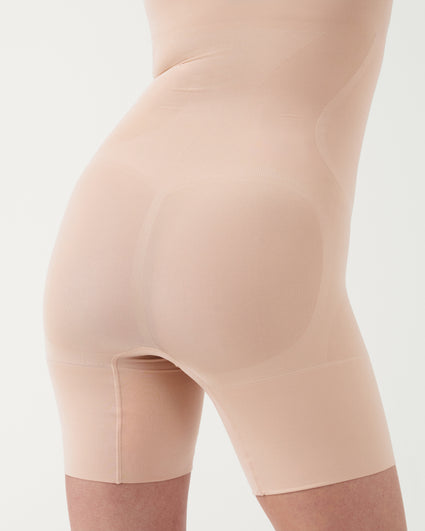 Suprenx Open Bust Bodysuit for Women Tummy Control Shapewear High