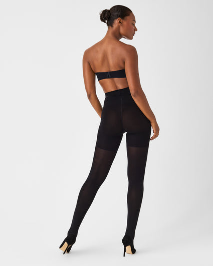 Spanx Size C Luxe Leg Mid-thigh Shaping Tights Charcoal Grey FH3915 for  sale online