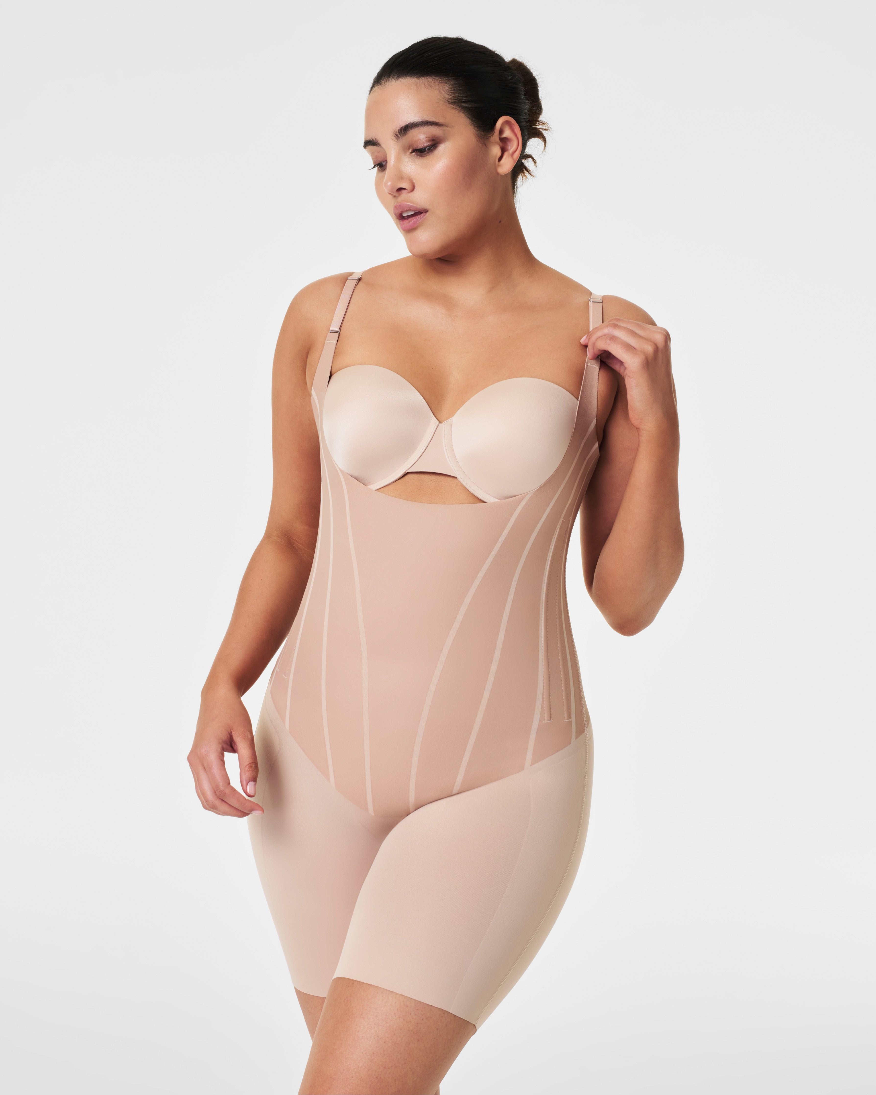 Spanx Level 3 Open Bust Bodysuit