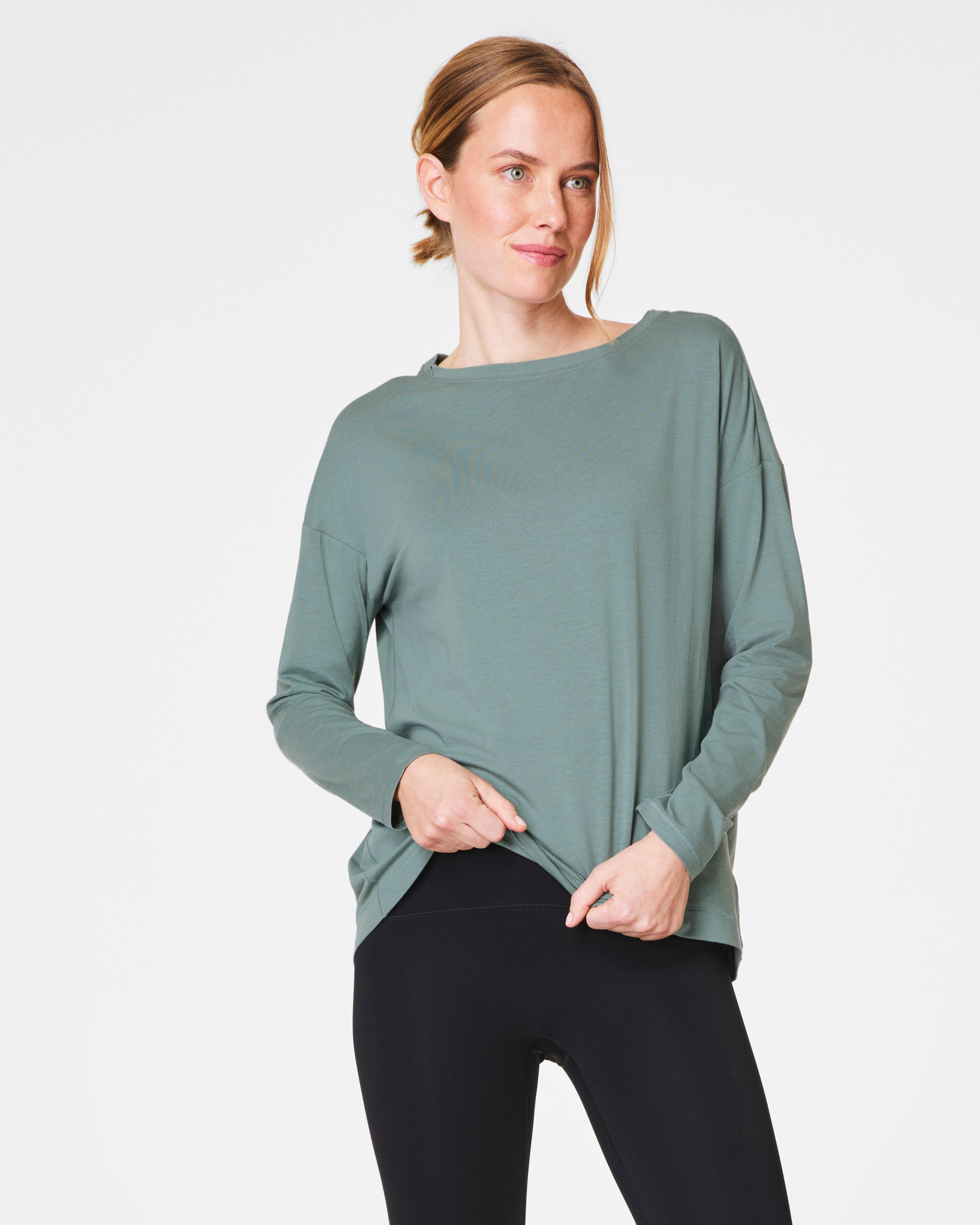 spanx tops with sleeves