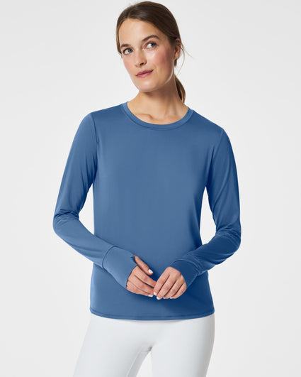 Butter Wrap Back Long-Sleeve Tee – Spanx