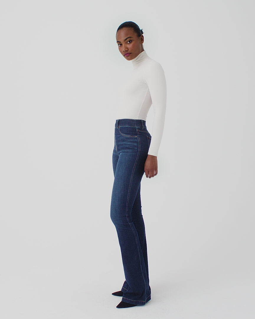 Flare Jeans in White by Spanx – White Lily Boutique