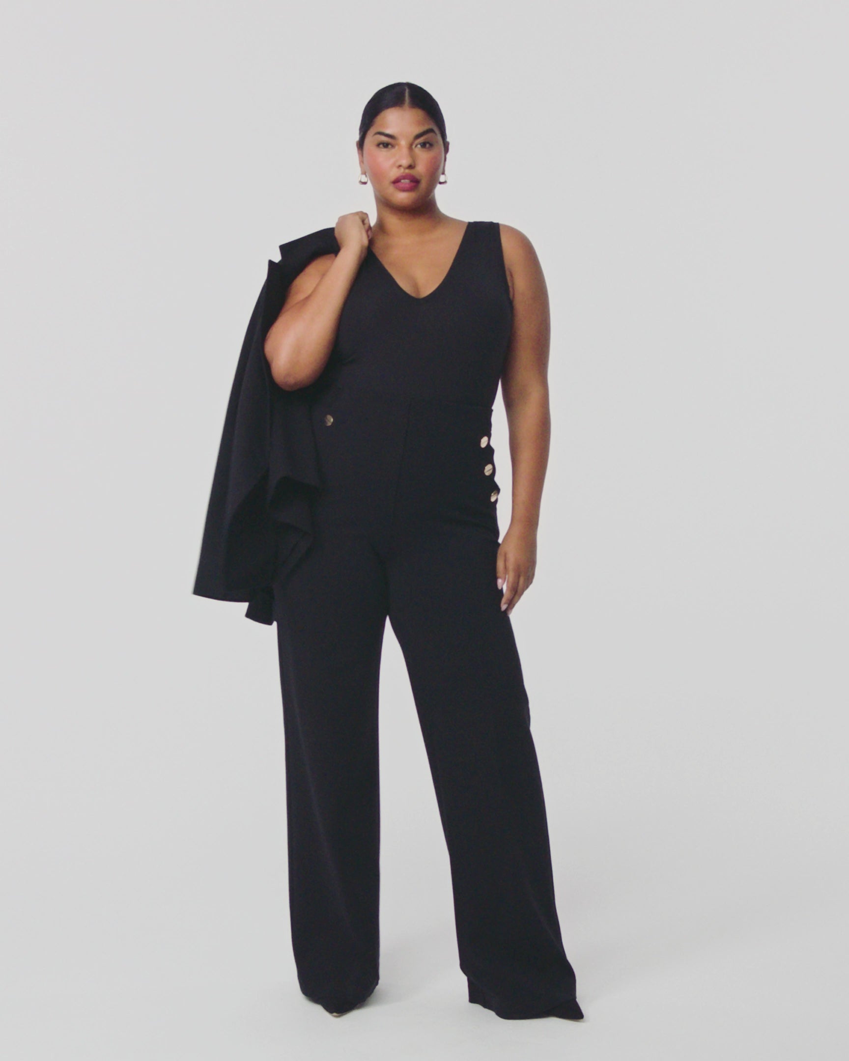 The Perfect Pant, Button Wide Leg – Spanx