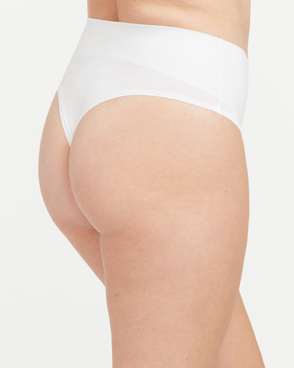 SPANX, EcoCare Seamless Shaping Thong, Cafe Au Lait, XS at  Women's  Clothing store