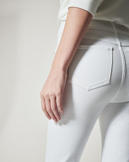 Hue Original Jeans Capri Leggings, White Colour (White, XS