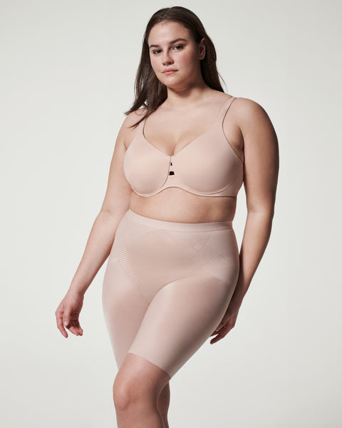 Spanx Airtime Mid-thigh Short in Pink