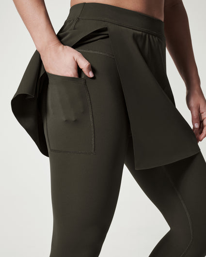 Winter Cargo Pants For Women Plus Size Skirted Leggings For