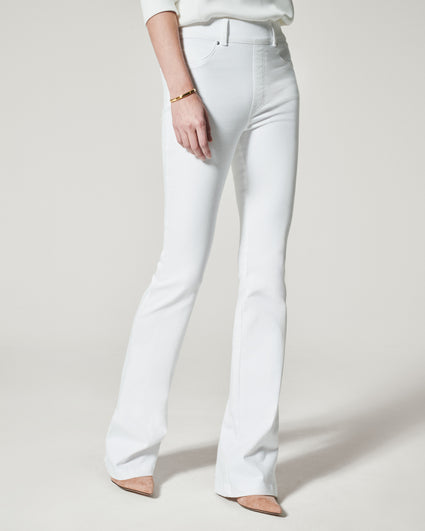 SPANX, Pants & Jumpsuits, Spanx Womens White Skinny High Rise Jeanish  Fried Hem Size Medium