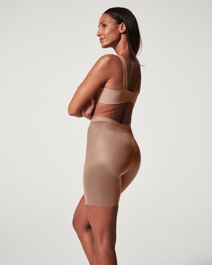 The Thinstincts 2.0 Girlshort By Spanx In Champagne Beige - GINIA
