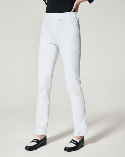 SPANX, Jeans, Spanx White Chop Flare Jeans Bnwt Size Xs