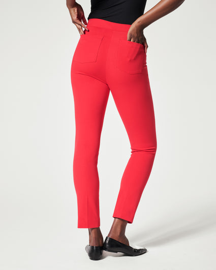 Spanx The Perfect Pant Slim Straight Classic Black – Mapel Boutique