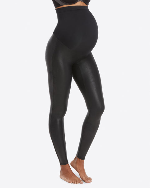 Spanx Medium Control Faux Leather Leggings With  International Society of  Precision Agriculture