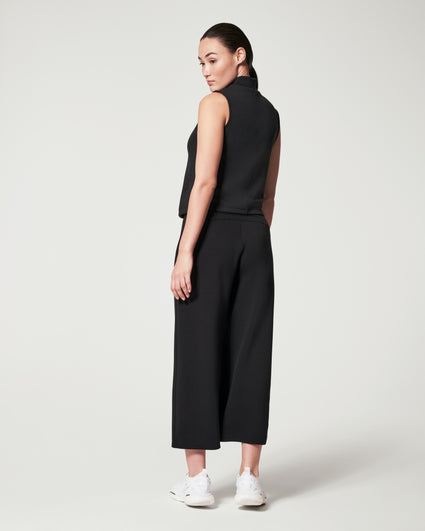 Spanx AirEssentials Sleeveless Jumpsuit in Dark Palm