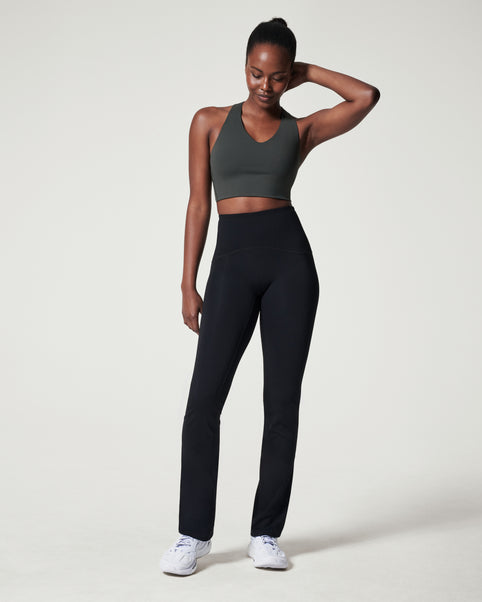 Buy Spanx Fonte Stretch Cropped Leggings - Black At 60% Off