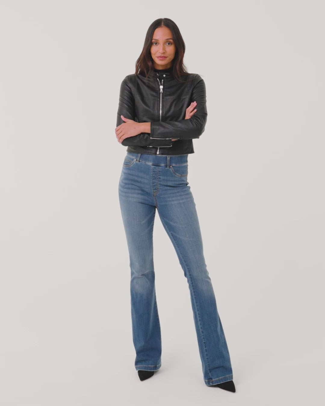 Spanx Flare Jeans Vintage Indigo  Pretty Please Houston - Pretty