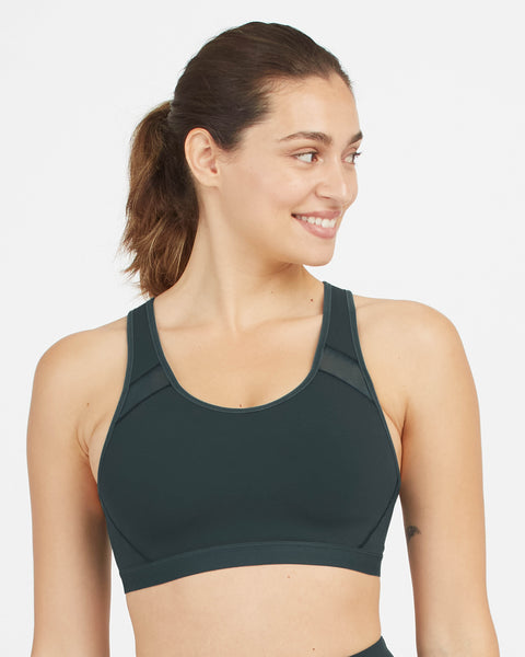 Sexy Backless Bralette Crop Tank Tops Women Padded Bras Wireless Camisole  Low Back Everyday Bra (Color : Army Green, Size : M/L(75BC80ABC85AB))