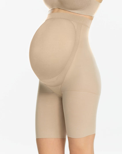 Spanx Women's 248846 Nude Mama Mid-Thigh Shaping Sheers Size A
