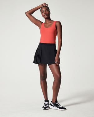 RESTOCK! SPANX Get Moving Skort in Black and White – AH Collection