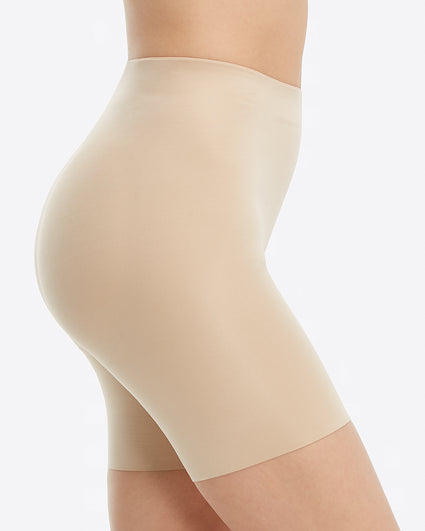 DREAM SLIM Women Mid-Waist Seamless Tummy Control Thong Shapewear Panties  Girdle Underwear