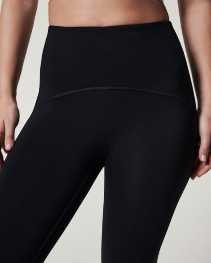 SPANX - Our secret to a good workout: our favorite leggings! Booty Boost®  Active Leggings feature Sweat-wicking, breathable and quick drying fabric  that lifts & sculpts in all the right places. #SpanxActivewear