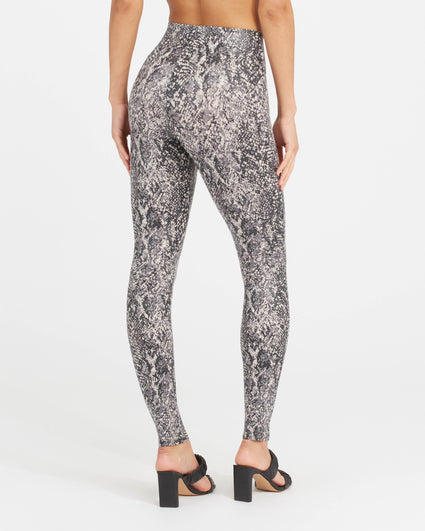 Grey Leopard Leggings - Small - 3X - FINAL SALE - The Pink