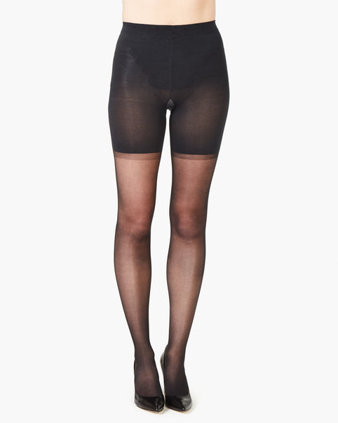 Spanx Size a Tummy Shaping Tights Very Black 20129R for sale online