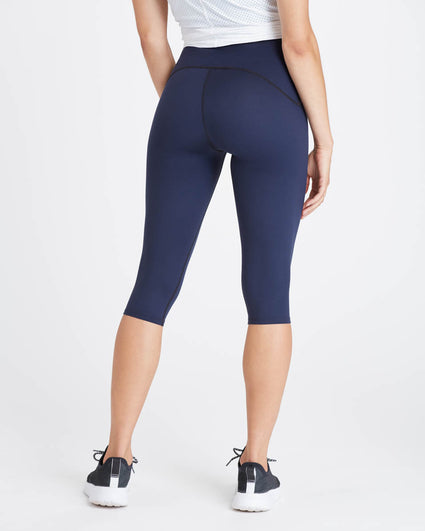 Spanx Leggings Booty Boost Active Knee-Length Compression 550