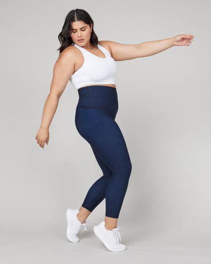 Booty Boost® Active Floral Squiggle 7/8 Leggings – Spanx