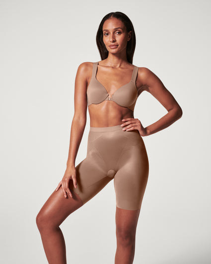 SPANX Shapewear for Women Thinstincts Mid-Thigh Shaping Short