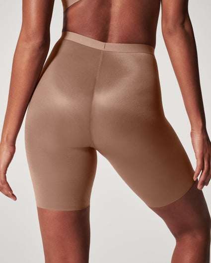 Spanx - Smooth It Extended Length Mid-Thigh Short Set of 2 - Cameo Taupe