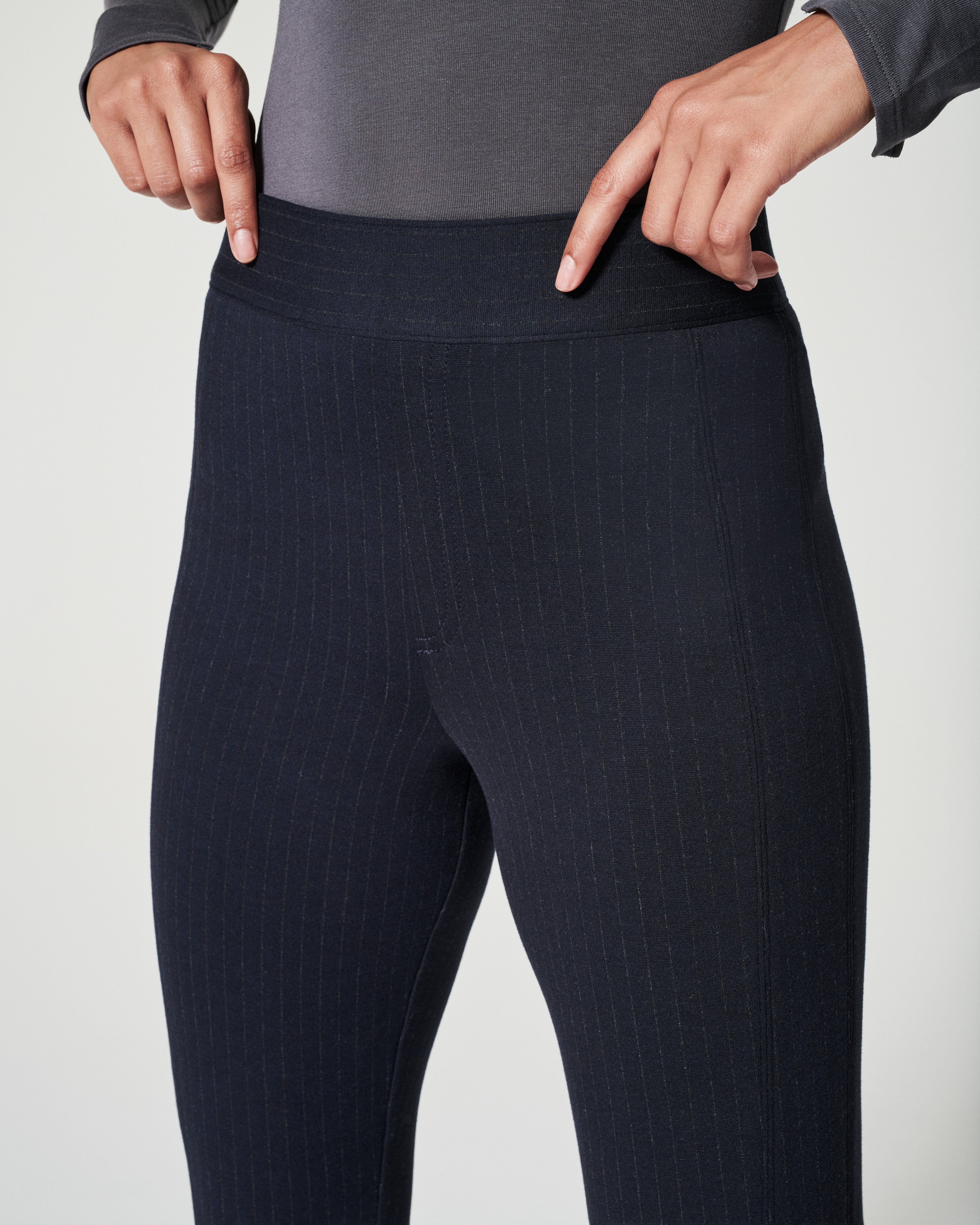 SPANX - Introducing The PERFECT Black Pant Collection. Designed with  buttery-soft fabric, pull-on design, and hidden shaping. Available in petite  and tall in 4 styles.