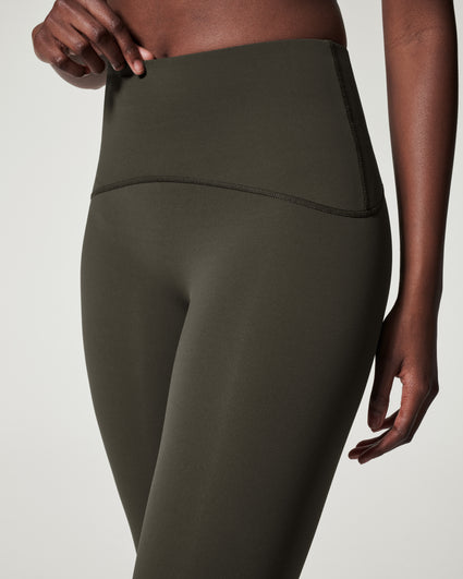 ASSETS by SPANX Women's Ponte Shaping Leggings - Olive Green S 1